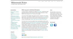 Desktop Screenshot of bittersweetnotes.com