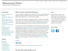 Tablet Screenshot of bittersweetnotes.com